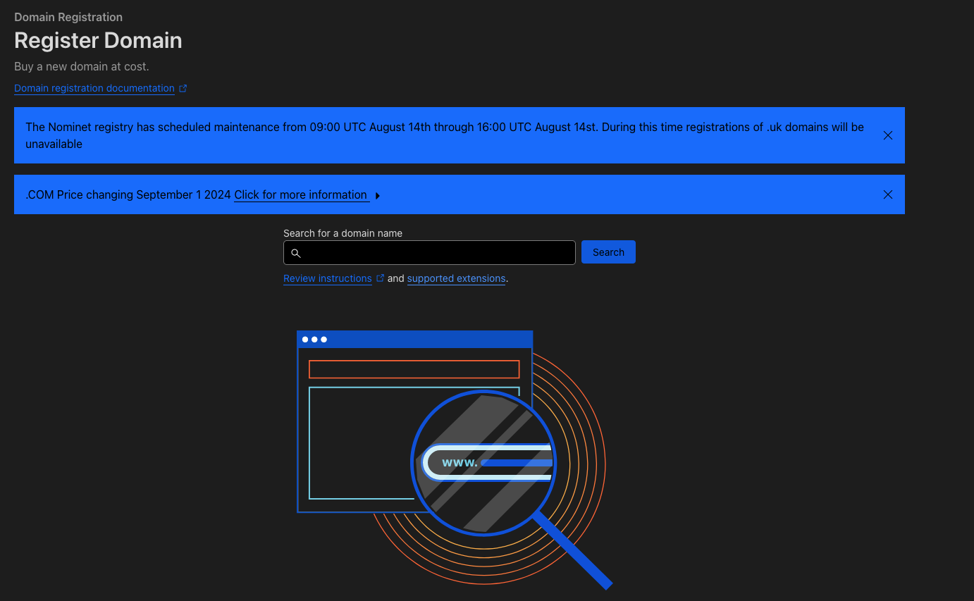 cf search domain