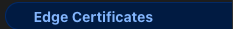 cf edge certificates button