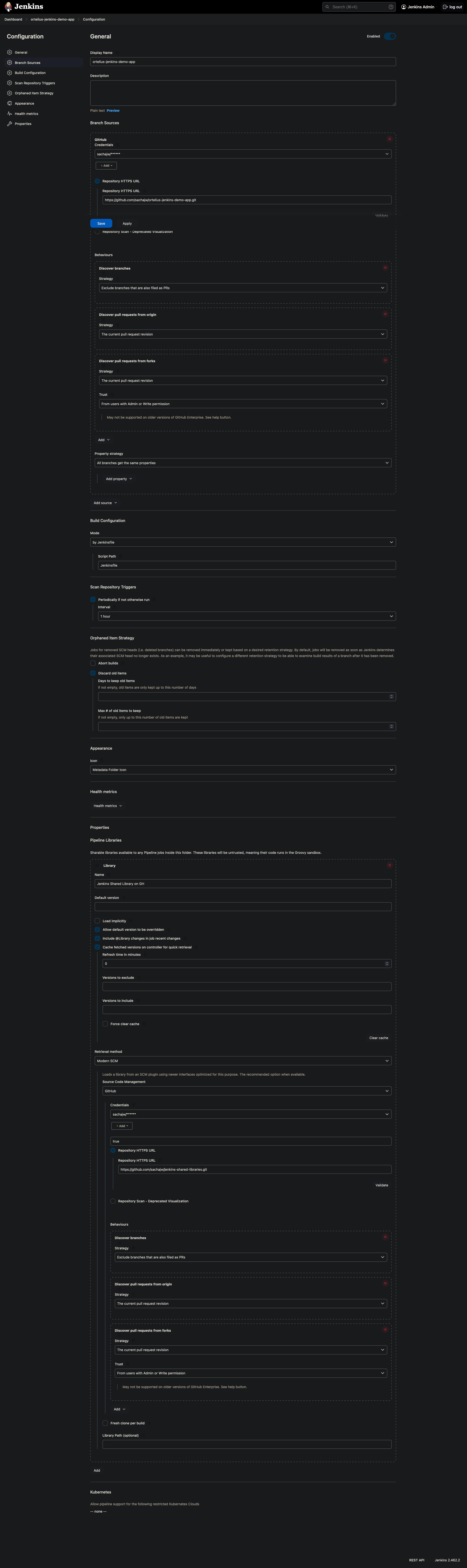 jenkins multibranch pipeline configuration