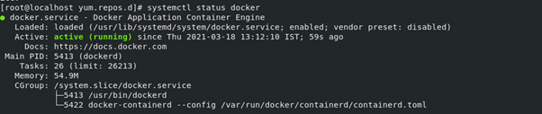 Testing Docker